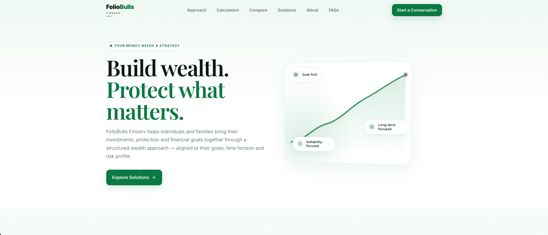 FolioBulls — site preview